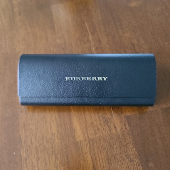 Burberry Accessories - Burberry Black Gold Brown Glasses and Sunglasses Case